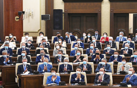 Бірнеше мекеме ұжымы Президент Жолдауын бірге тыңдады