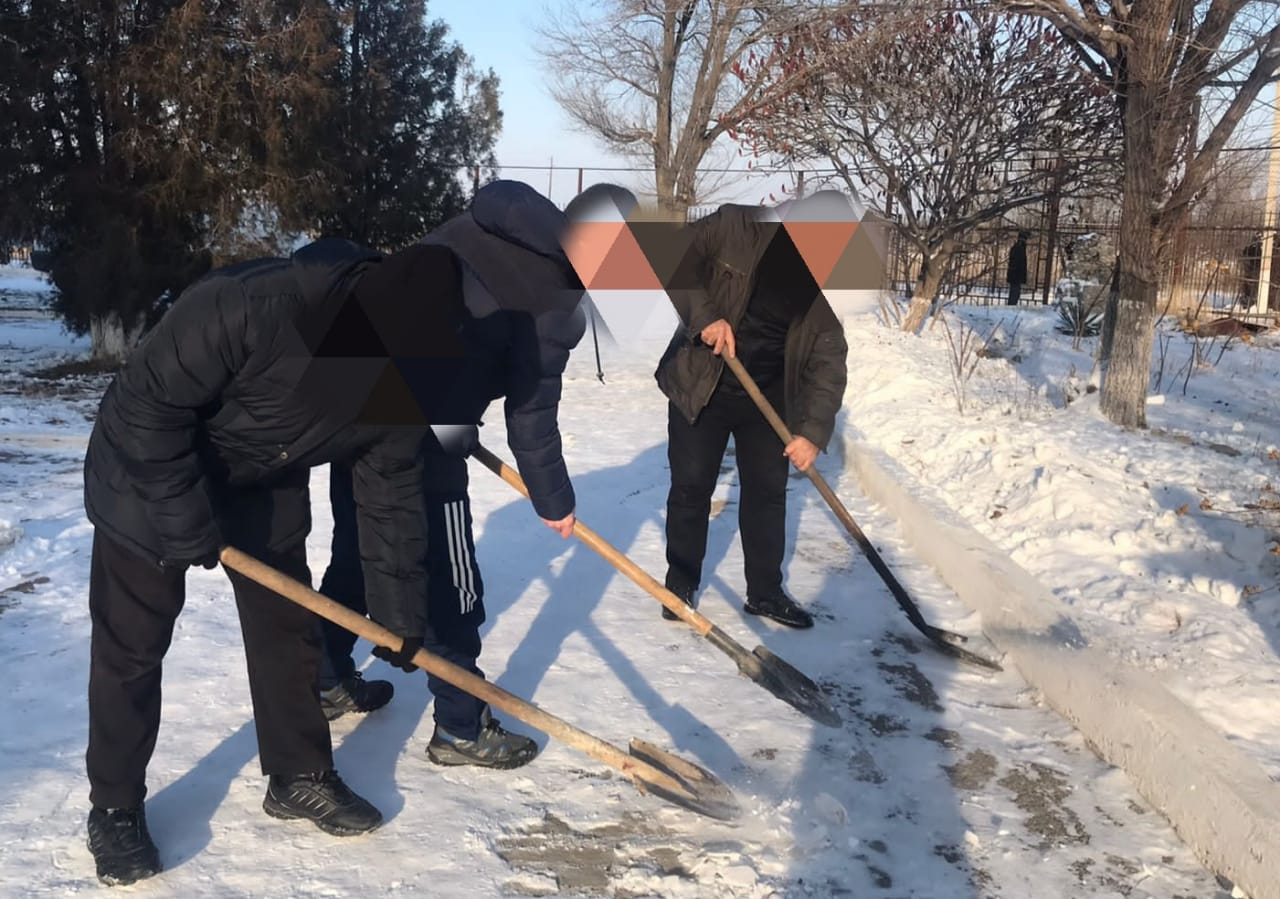 Түзеу мекемесінің тірегі – еңбек