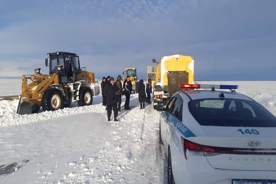 Облыстың республикалық және облыстық маңызы бар әртүрлі бағыттардағы автожолдар қозғалысы жабылды