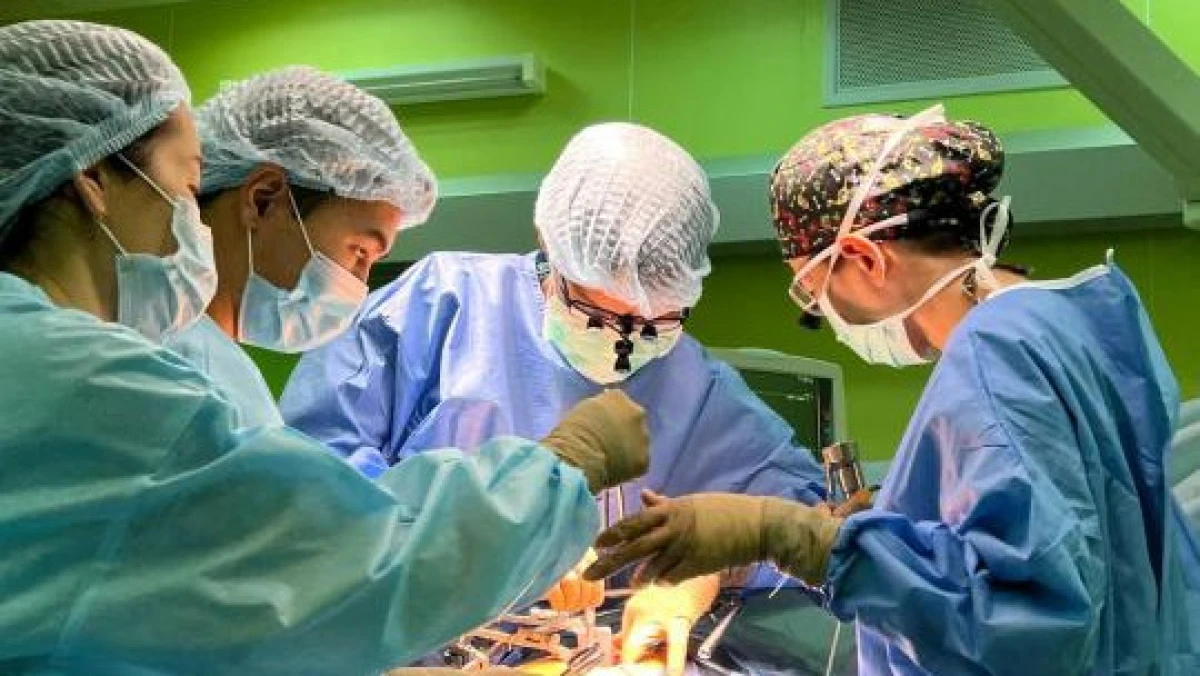 Мереке күндері хирургтар үш донорлық ағзаны транспланттады