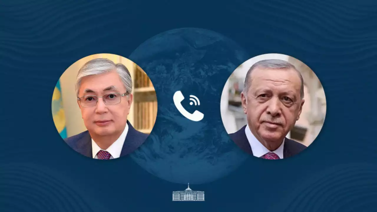 Қасым-Жомарт Тоқаев пен Режеп Тайип Ердоған телефон арқылы сөйлесті