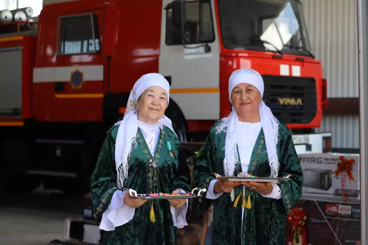 Доссор кентінде жаңа өрт сөндіру депосы ашылды