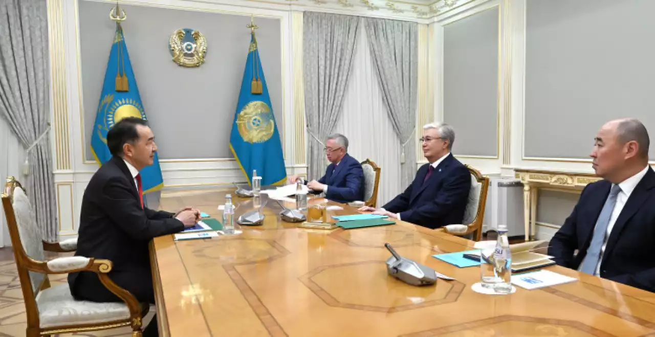 Президент Бақытжан Сағынтаевты қабылдады – Ақорда