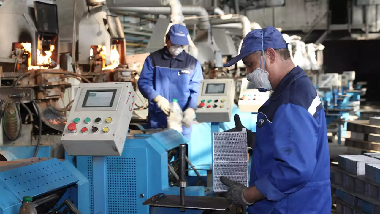 Өнеркәсіп өндірісі өркендеуде