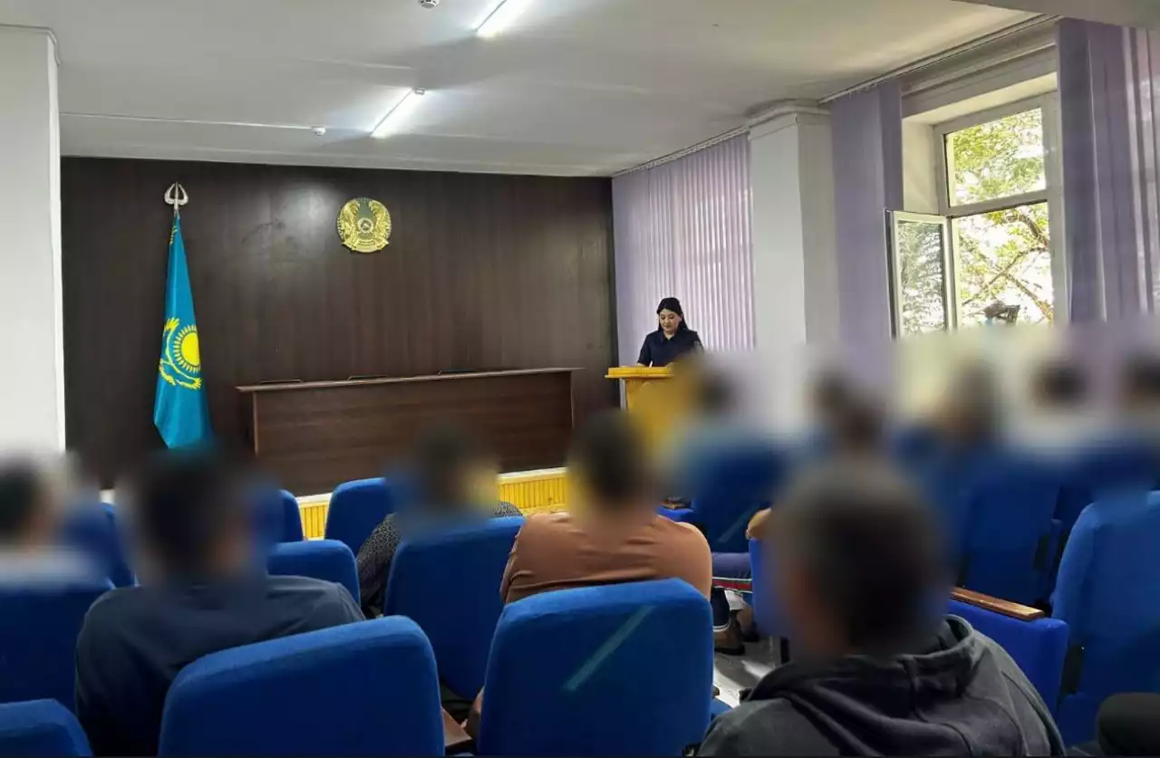 Жазасын өтеушілерге нақты мағлұматтар берілді