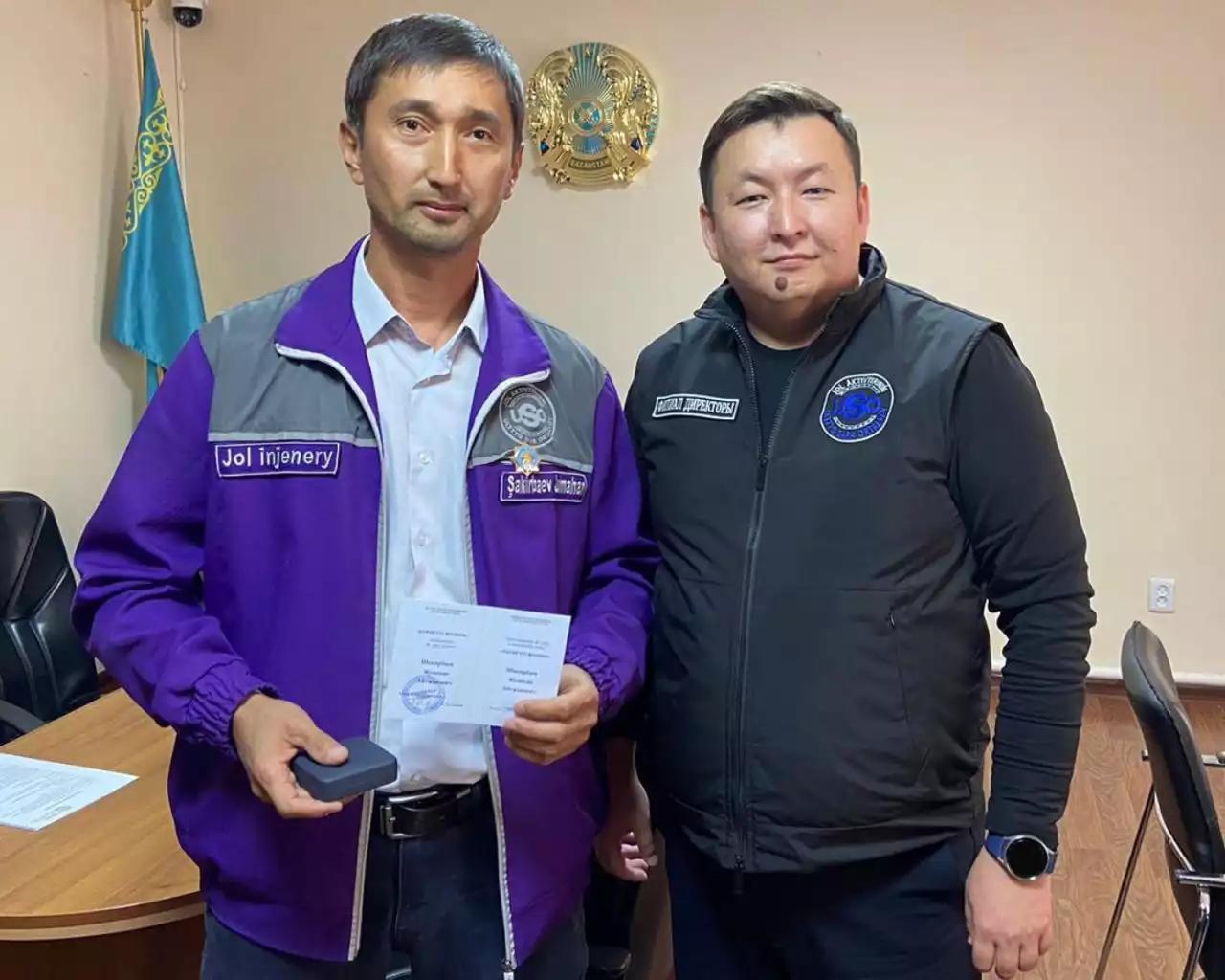 Жамбылдық жолшының еңбегі лайықты бағаланды