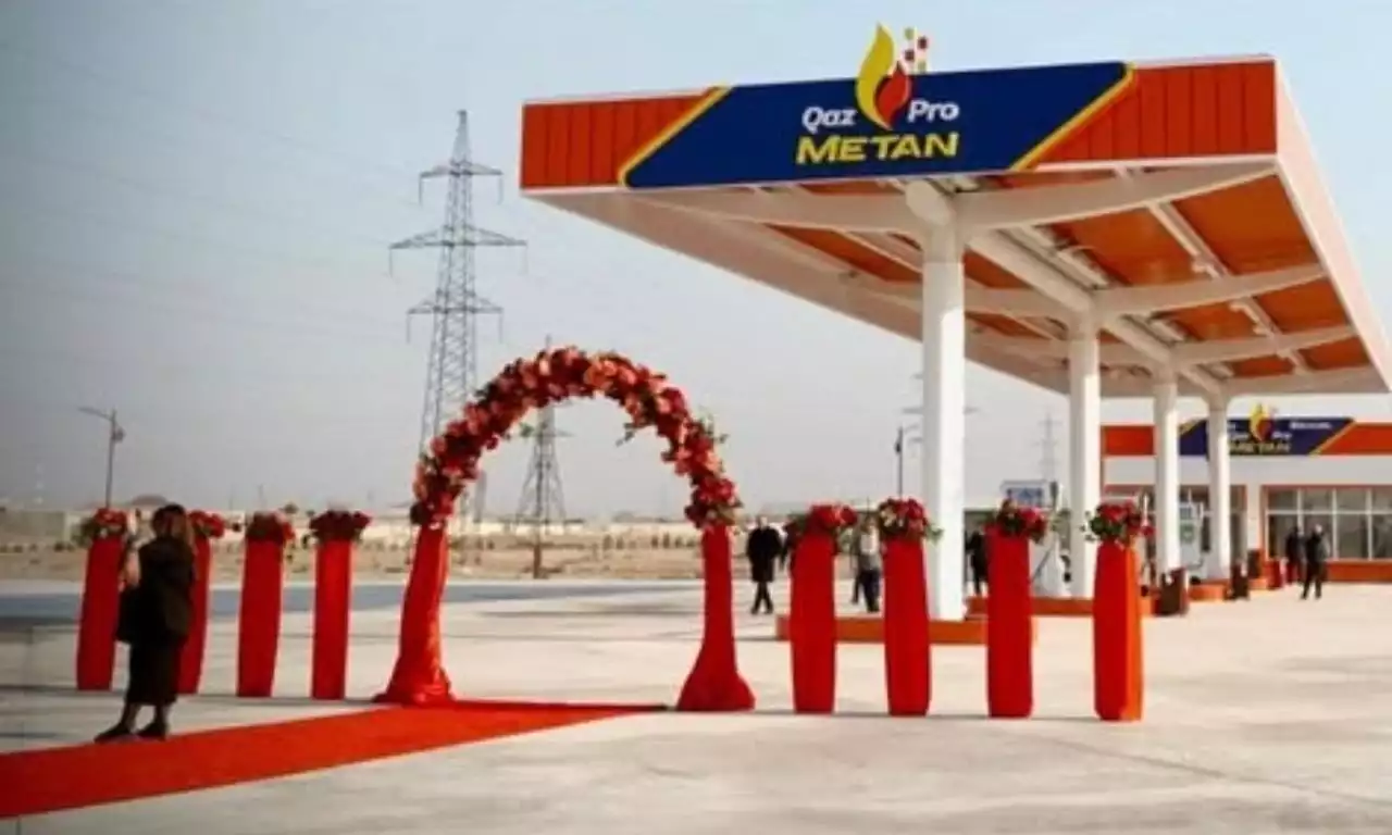 Автомобильдік газ толтыру компрессорлық станциясы ашылды