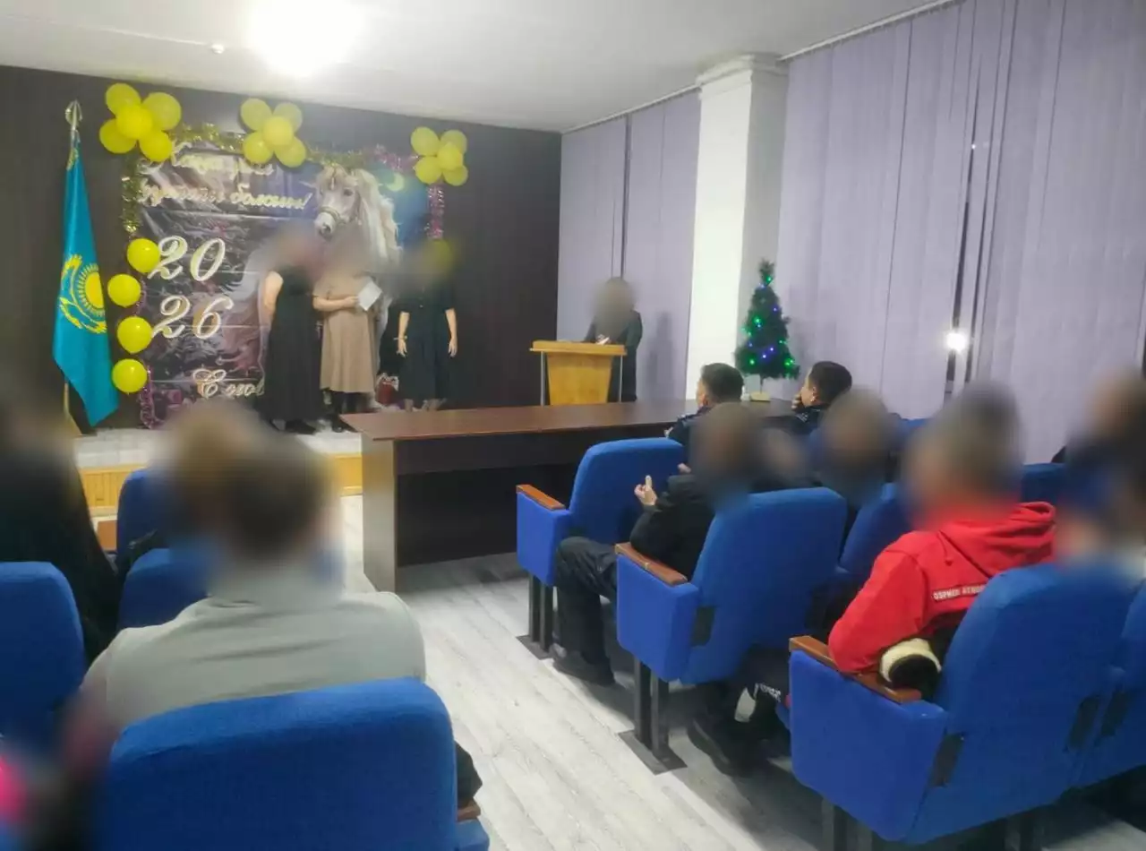 Жамбыл облысында жазасын өтеуші азаматтарға мерекелік іс-шара ұйымдастырылды