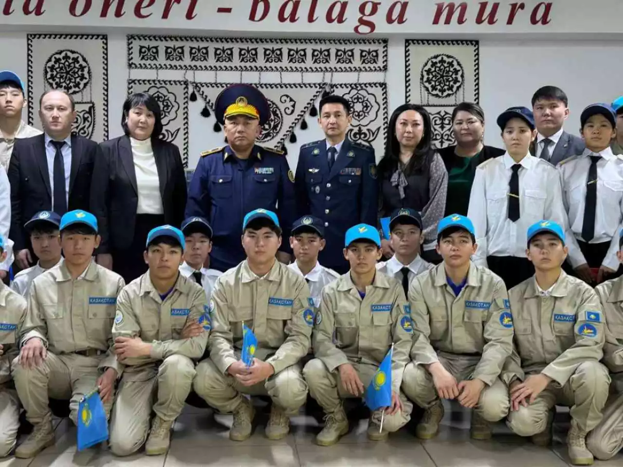 Жамбыл ауданында «Жас сақшы» полиция сыныбы ашылды