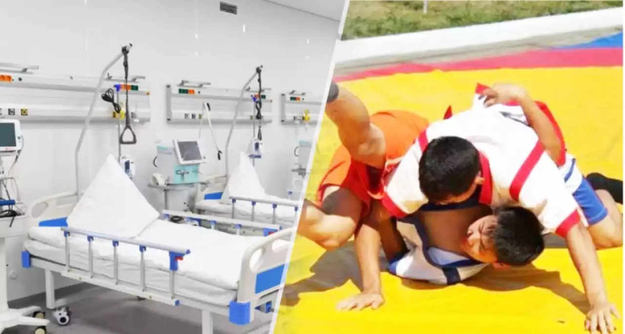 Жаттығуға келіп, ауруханаға түскен спортшылардың жағдайы қалай?