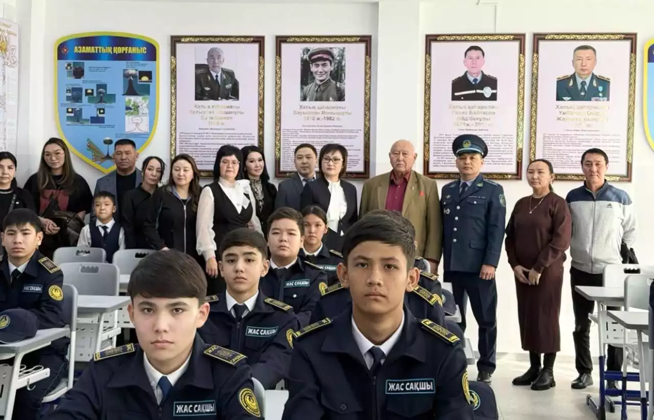 Жас сақшы-мектеп қорғаны