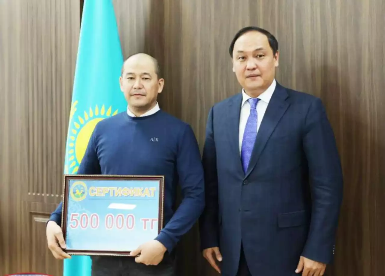 «Бұл ісімді марапат алу үшін жасаған жоқпын»