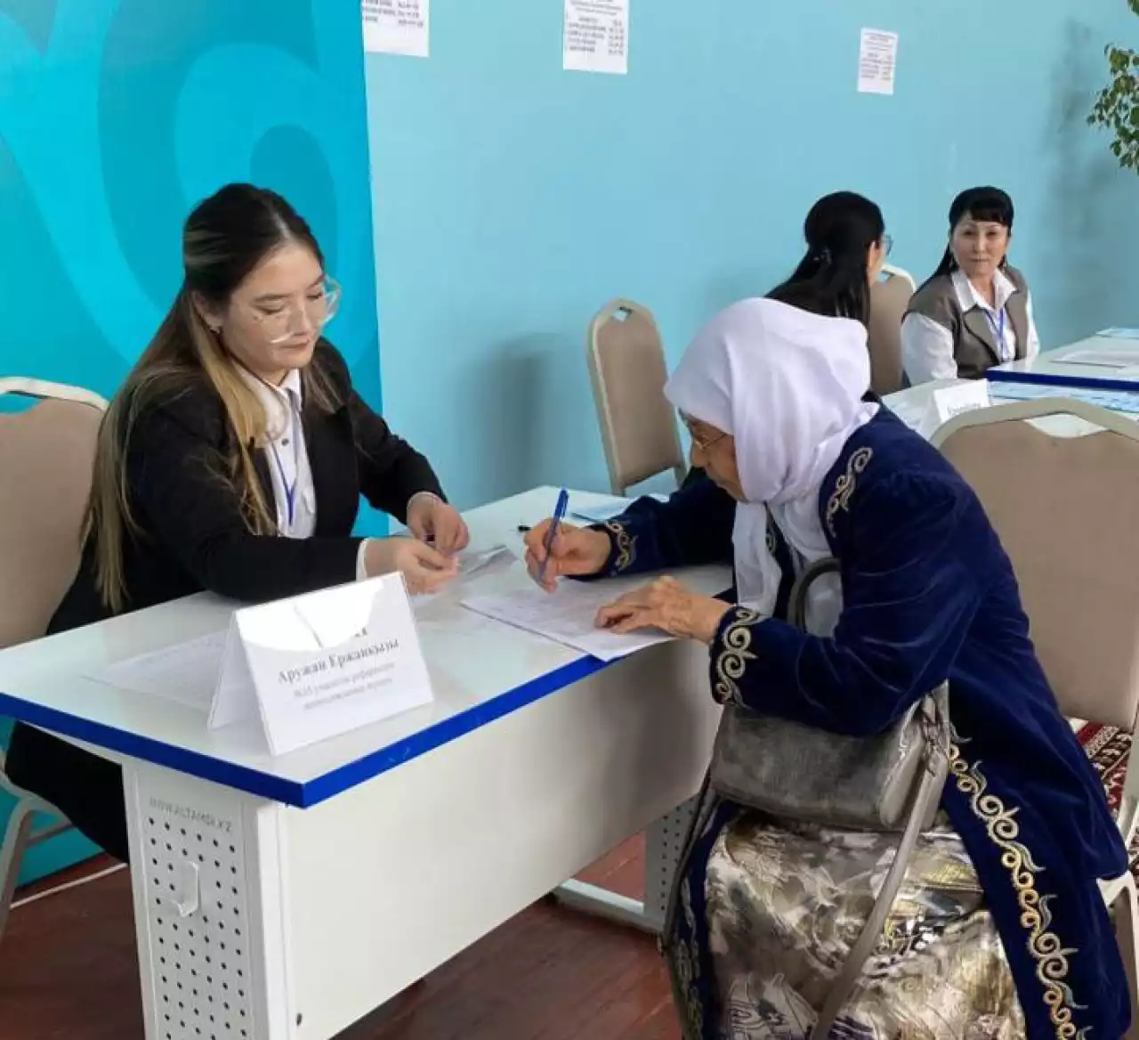 Таразда тыл ардагері де референдумнан табылды