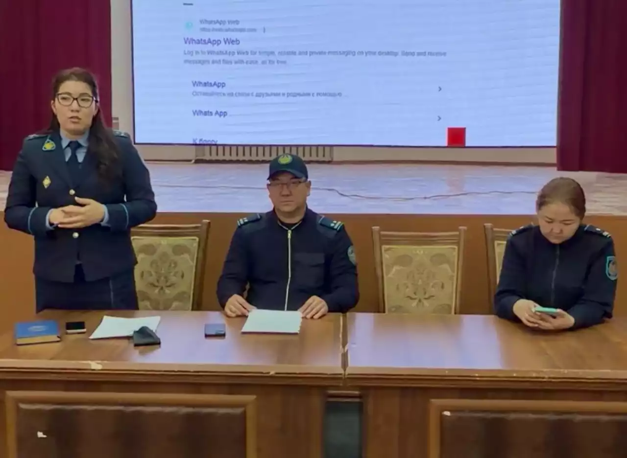 Заң мен тәртіп: Жол қозғалысы ережелеріне қатысты профилактикалық дәріс өтті