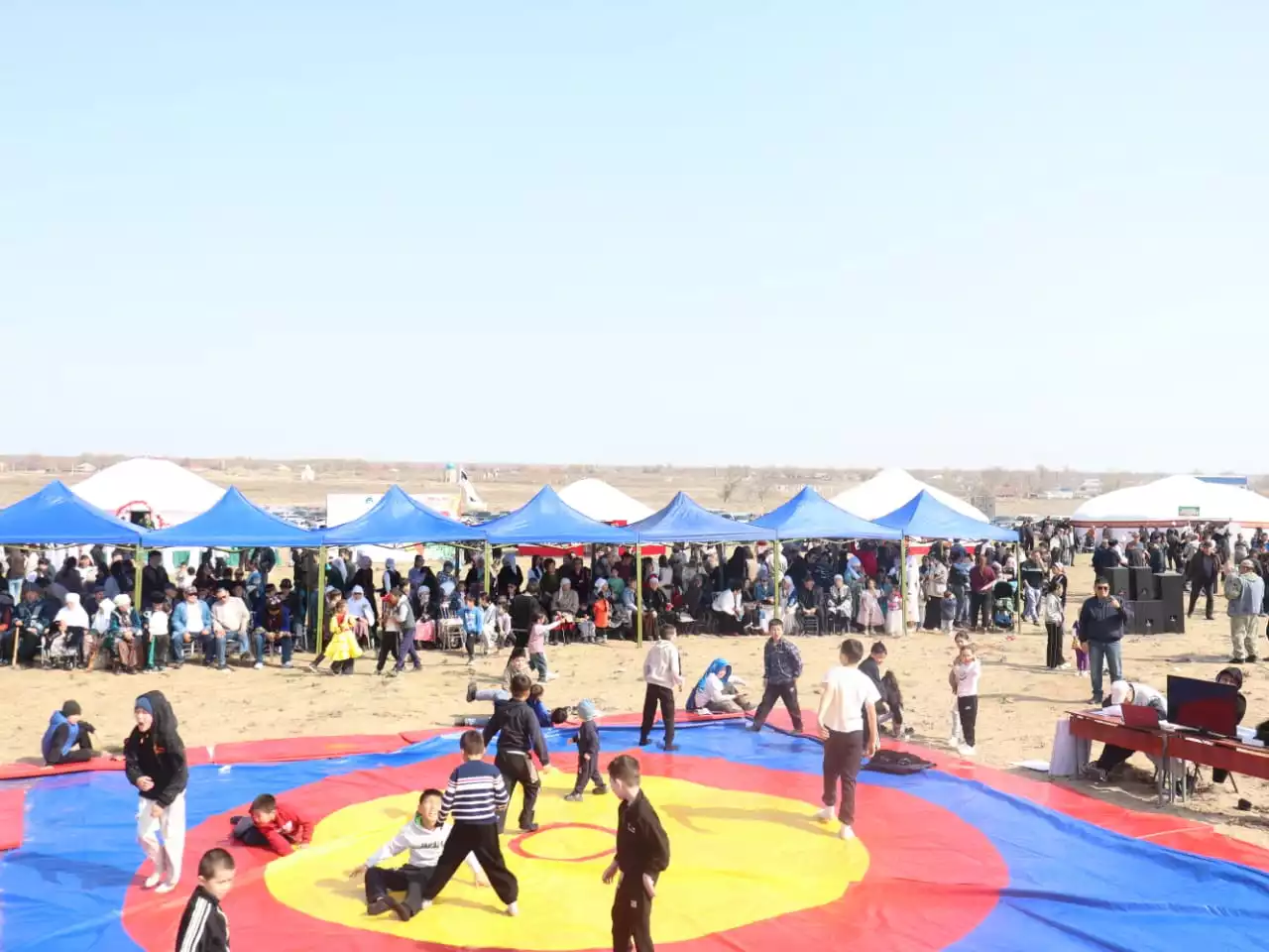 Жаңару күні Үшаралда кең көлемде аталып өтті