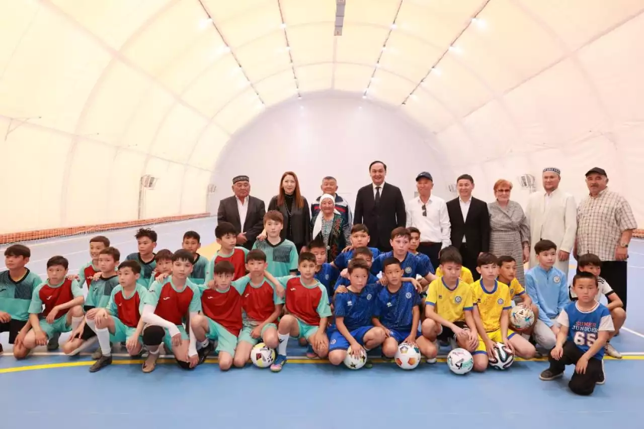 Шу ауданында қос спорт кешені ашылды