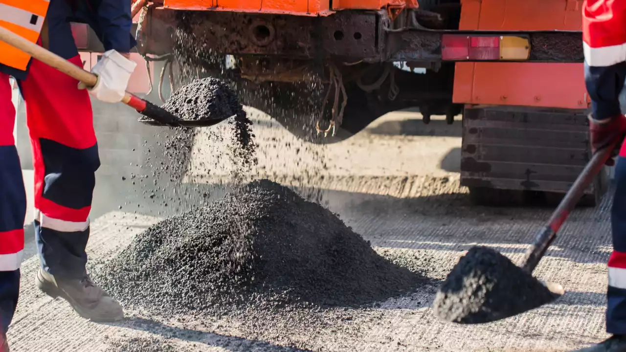 Күйік асуындағы жол құрылысы аяқталып келеді