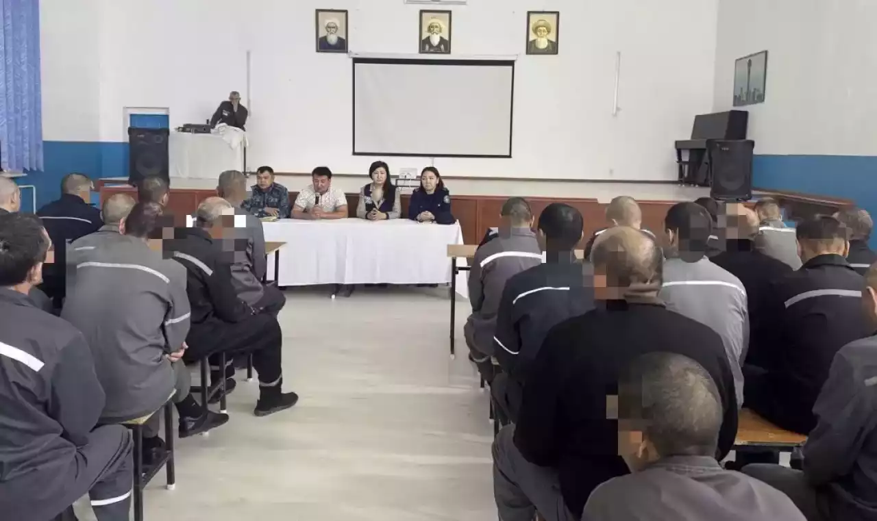 Жамбыл облысында сотталғандармен профилактикалық кездесу ұйымдастырылды