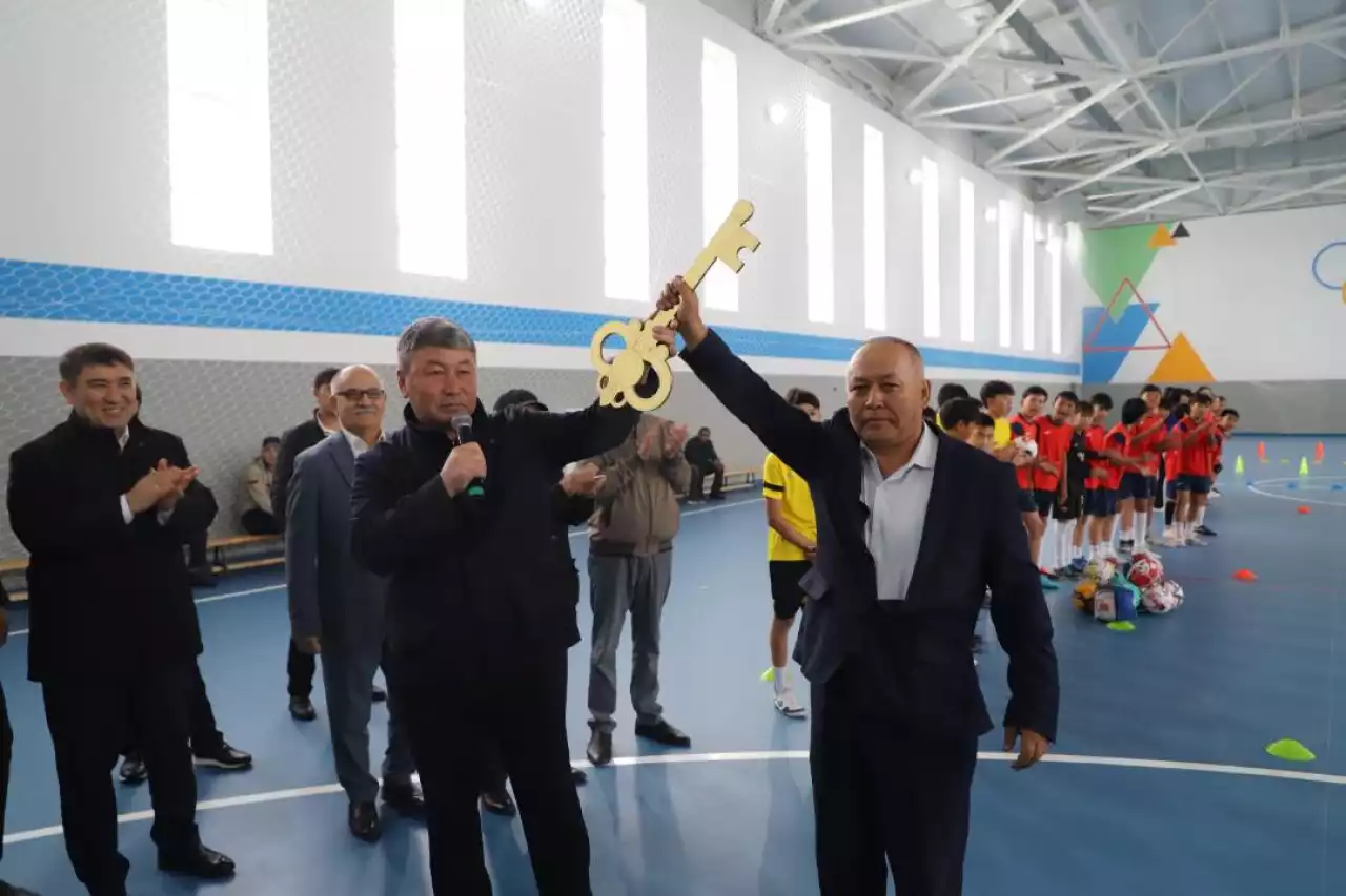 Шу ауданында жаңа спорт кешені ашылды