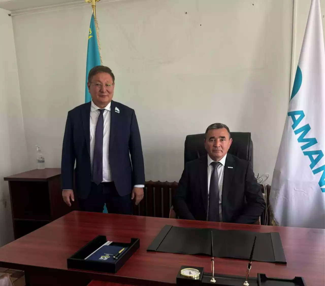 «AMANAT» партиясы Сарысу аудандық филиалына жаңа төраға сайланды
